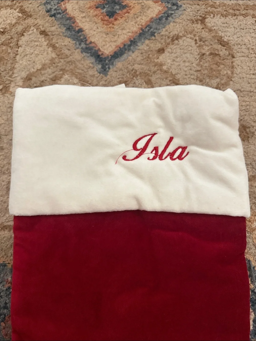 Pottery Barn Isla Stocking